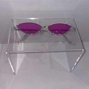 Retro 1990's Color Tone Metal
Cat Eye Sunglasses
